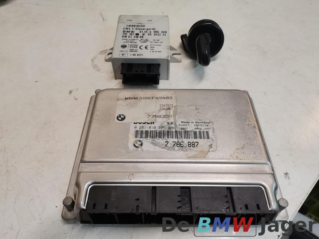 DDE met EWS en contactslot BMW 3 serie E46 M47 7786887, Gebruikt, Ophalen of Verzenden, BMW, BMW