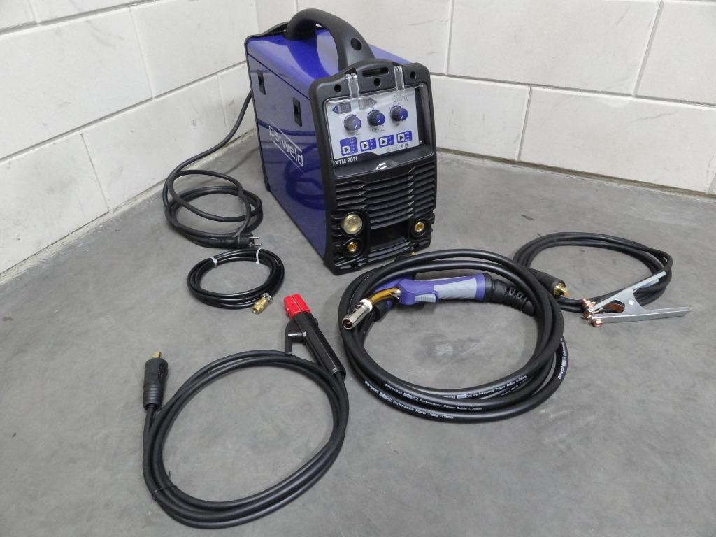 NIEUW Mig/Mag Lasapparaat Parweld XTM201i Synergisch 230 V