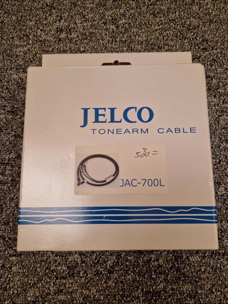 Jelco JAC700L phono kabel 1m NIEUW, Ophalen of Verzenden, Nieuw, Minder dan 2 meter, Overige kabels
