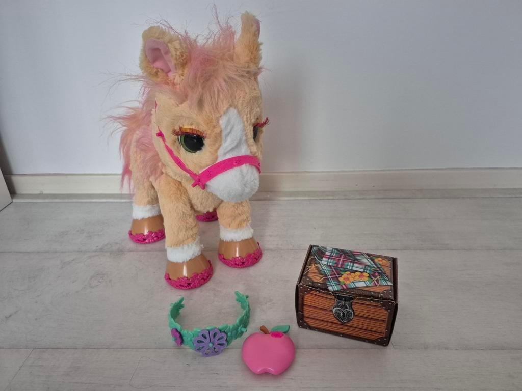 FurReal Friends Paard met Accessoires, Kinderen en Baby's, Speelgoed | Knuffels en Pluche, Zo goed als nieuw, Paard, Verzenden