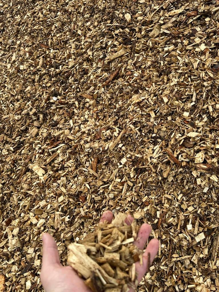 A-kwaliteit houtsnippers (eiken) – levering regio Nijmegen, Tuin en Terras, Aarde en Mest, Verzenden