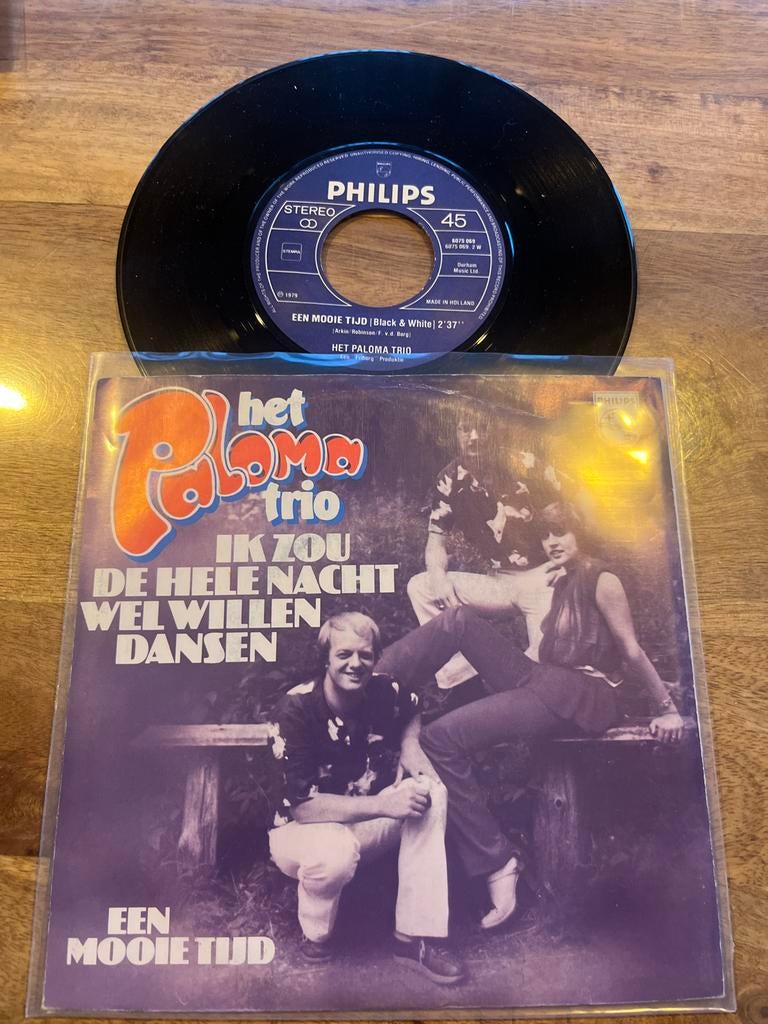 Paloma Trio - Een Mooie Tijd - Single, 7 inch, Single, Ophalen of Verzenden, Zo goed als nieuw
