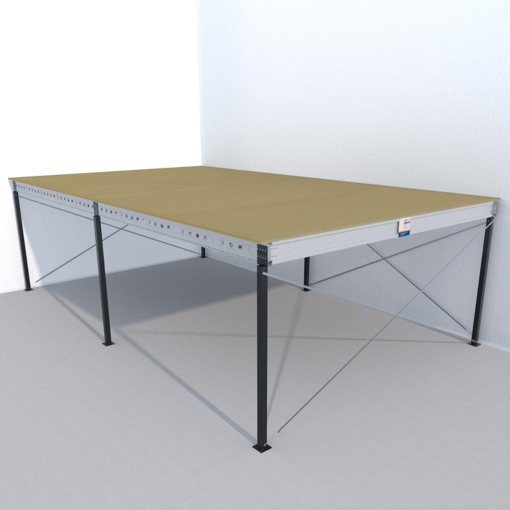 Entresolvloer / Verdiepingsvloer 10x6m - 3m hoog - Mezzanine