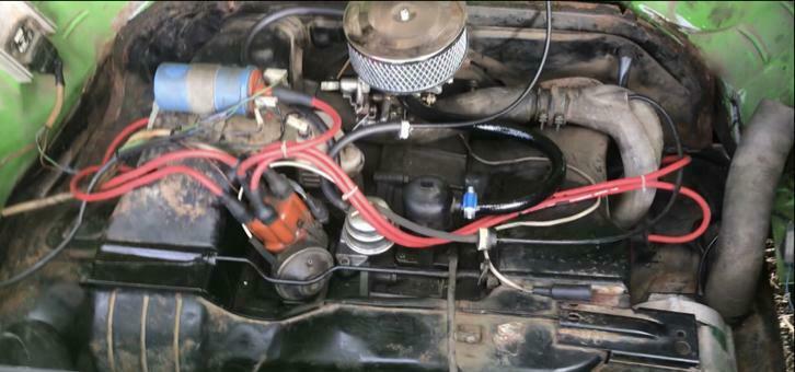 1600 cc dubbelpoorts kever t1 t2 T3, Auto-onderdelen, Motor en Toebehoren, Ophalen