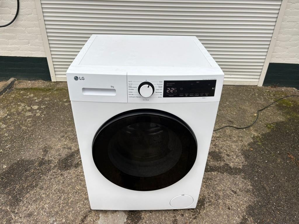 LG wasmachine 9KG, Witgoed en Apparatuur, 1200 tot 1600 toeren, Gebruikt, Euromaxx, 8 tot 10 kg