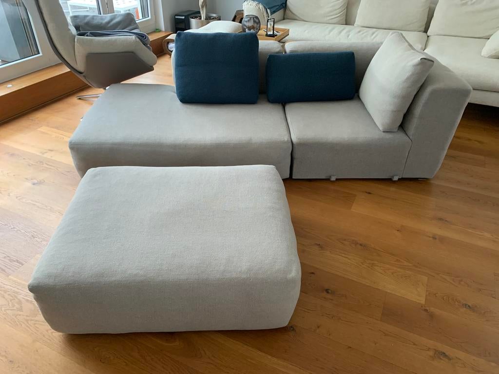 HAY Mags sofa met ottoman, Ophalen, Gebruikt, Stof