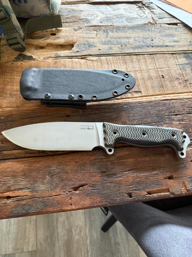 Busse combat Fat Ash 1 infi satin, Ophalen of Verzenden, Landmacht, Mes of Dolk