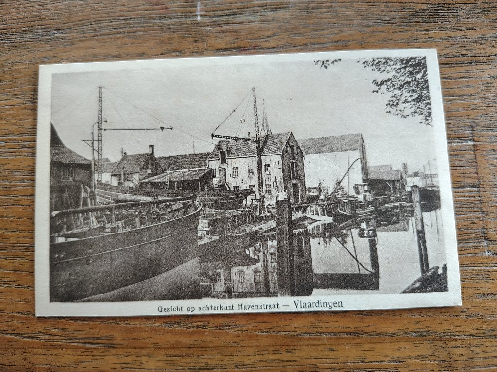 Vlaardingen havenstraat, Ophalen of Verzenden, Voor 1920, Ongelopen, Zuid-Holland