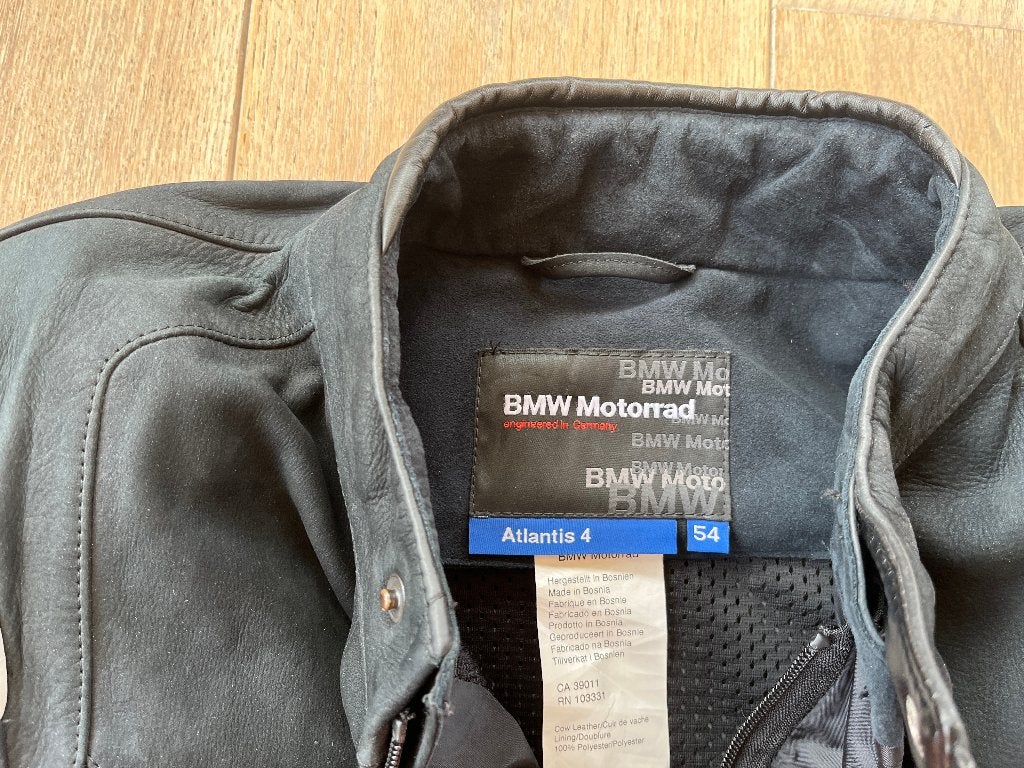 Prachtig leren BMW Atlantis heren motorjack in maat 54, Motoren, BMW Motorrad, Heren, Jas | leer, Ophalen of Verzenden