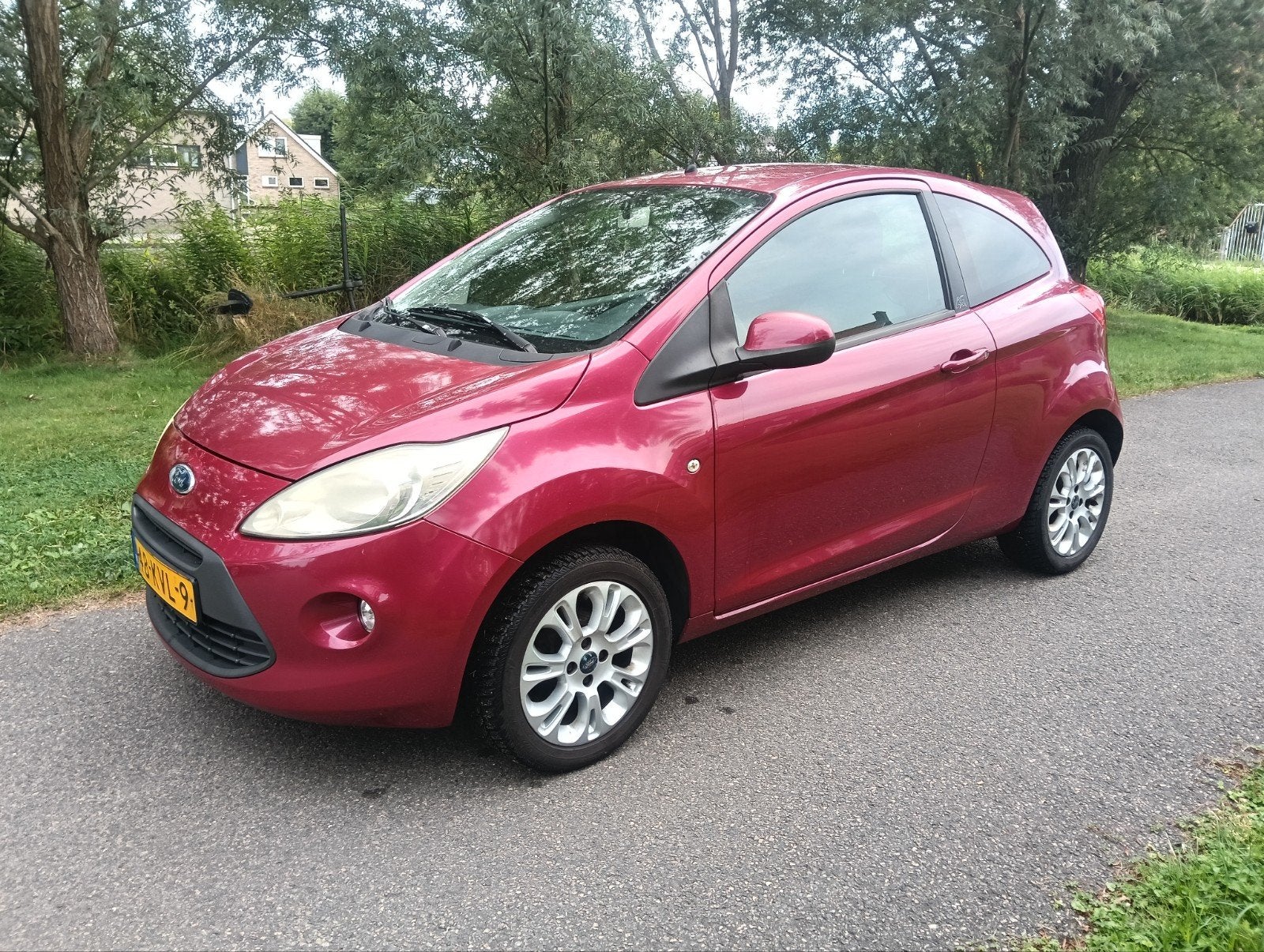 Ford Ka 1.2 51KW 2010, Auto's, Voorwielaandrijving, Stof, 1242 cc, 4 stoelen