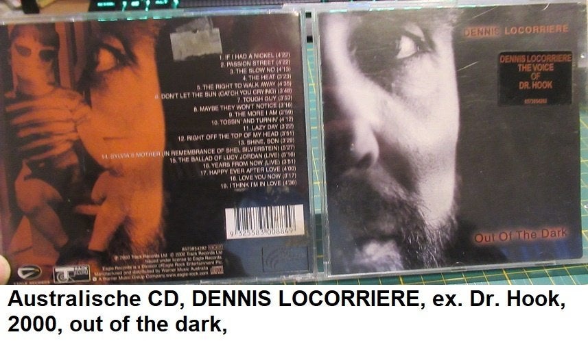 DENNIS LOCORRIERE, ex Dr. Hook, Engels/Australische CD, Cd's en Dvd's, Cd's | Wereldmuziek, Ophalen of Verzenden