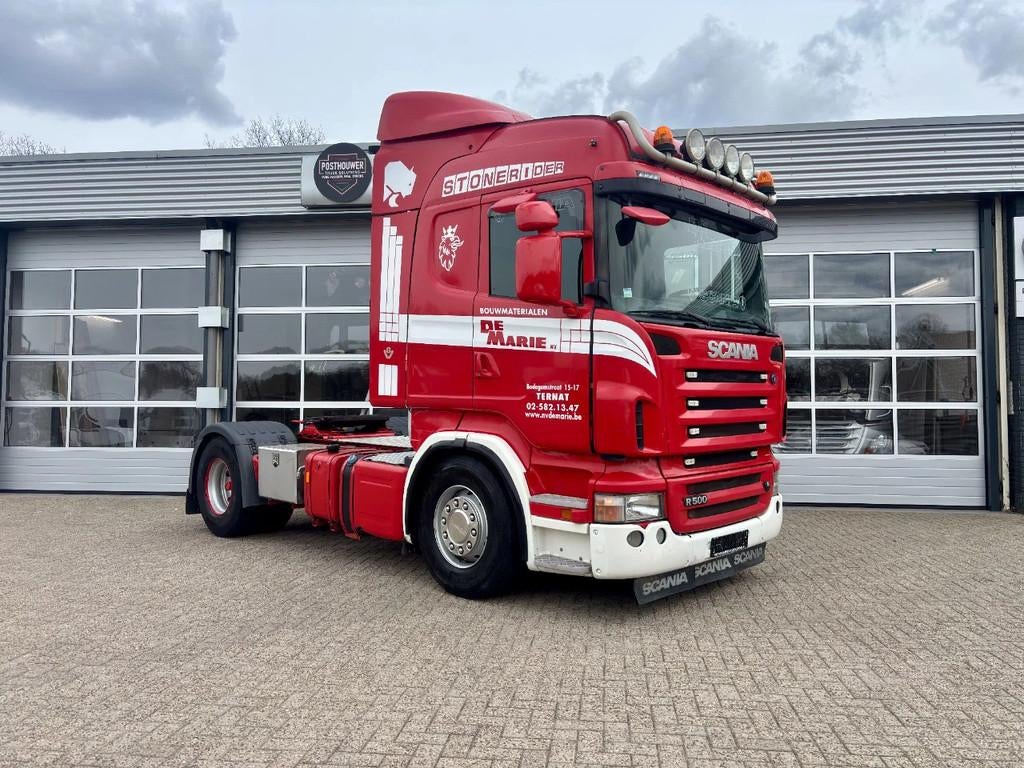 Scania R500 V8 Retarder & PTO & Low KMS! (bj 2008), Auto's, Achterwielaandrijving, Scania, Bedrijf, Diesel
