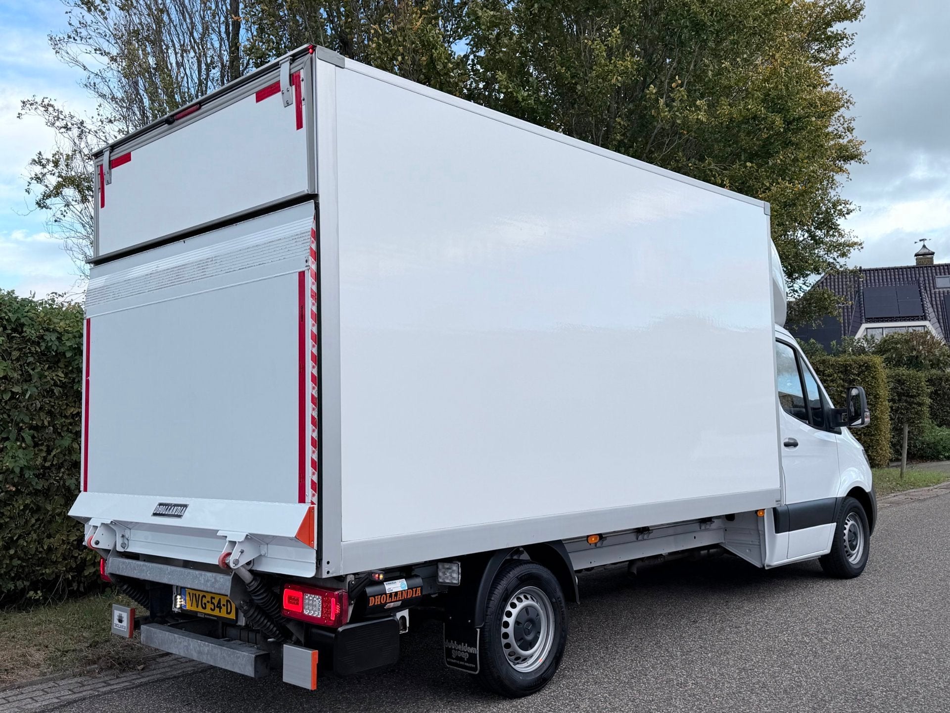 Mercedes-Benz Sprinter 317 |Bakwagen |laadklep |1090 kg laad, Auto's, Gebruikt, 4 cilinders, Wit, 1950 cc