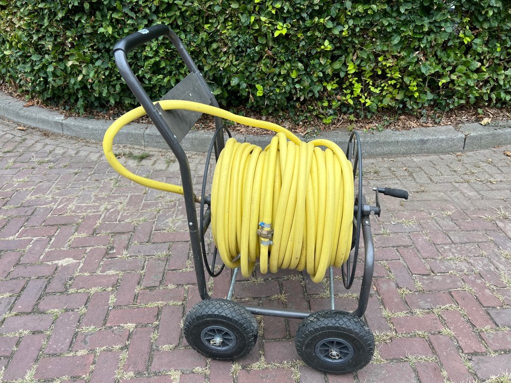 Wasterslang 3/4 op Polet professionele slangenwagen, Ophalen, Gebruikt, Tuinslang