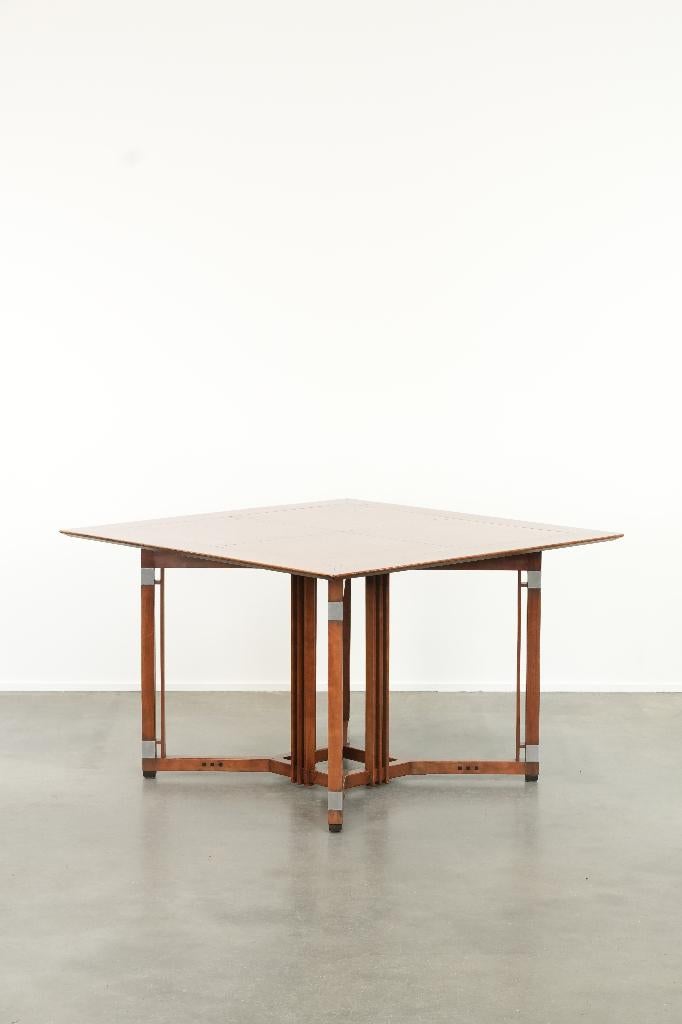 Vierkante Schuitema Art Deco eettafel uit de Decoforma serie, Ophalen, Gebruikt, ., Vierkant