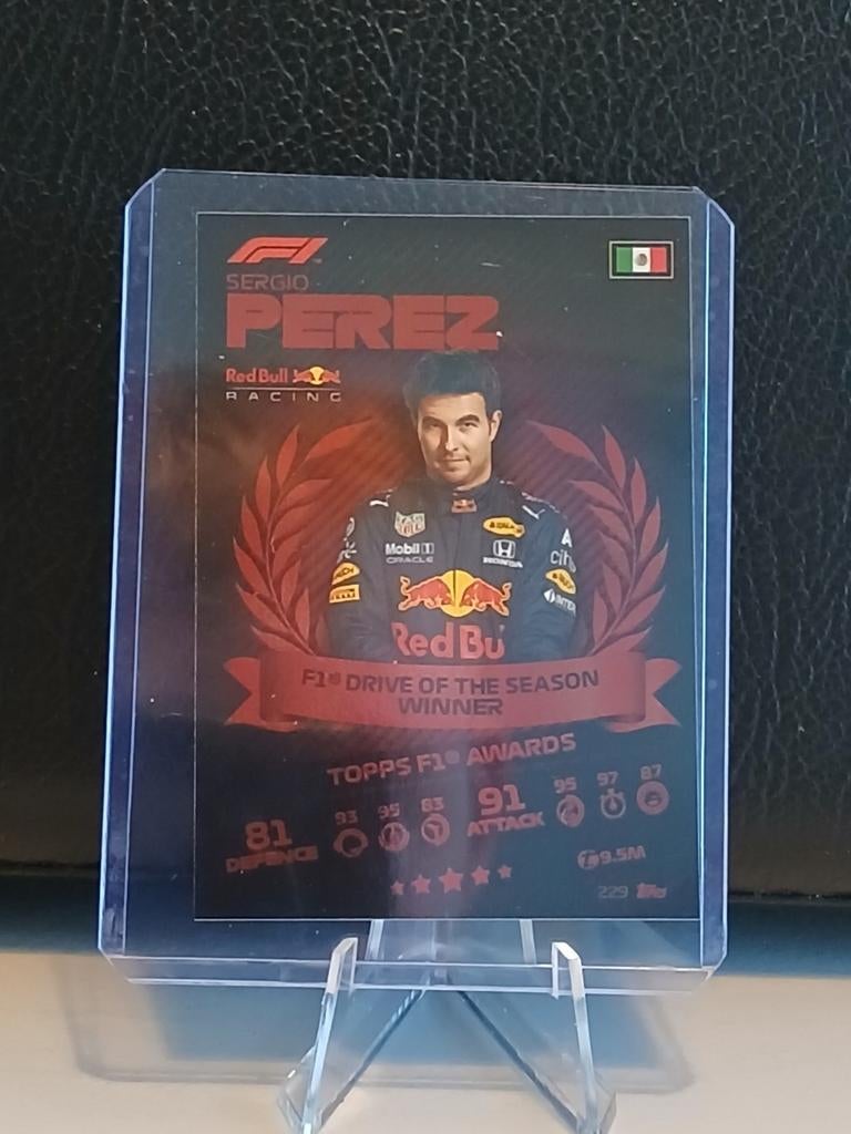 Sergio Perez Topps F1 Turbo Attax 2021 Trading Card, Hobby en Vrije tijd, Verzamelkaartspellen | Overige, Ophalen of Verzenden