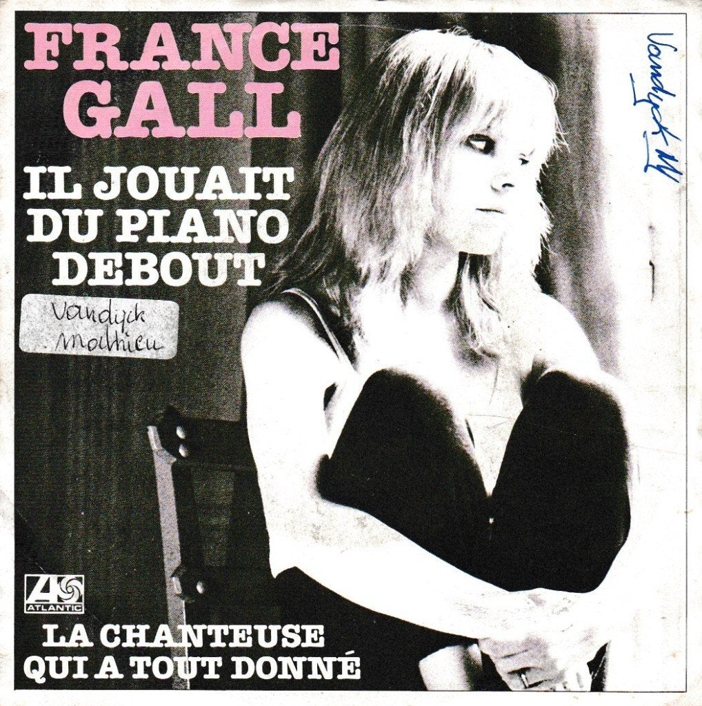 France Gall - Il jouait du piano debout, Cd's en Dvd's, Ophalen of Verzenden, Gebruikt, 7 inch, Pop
