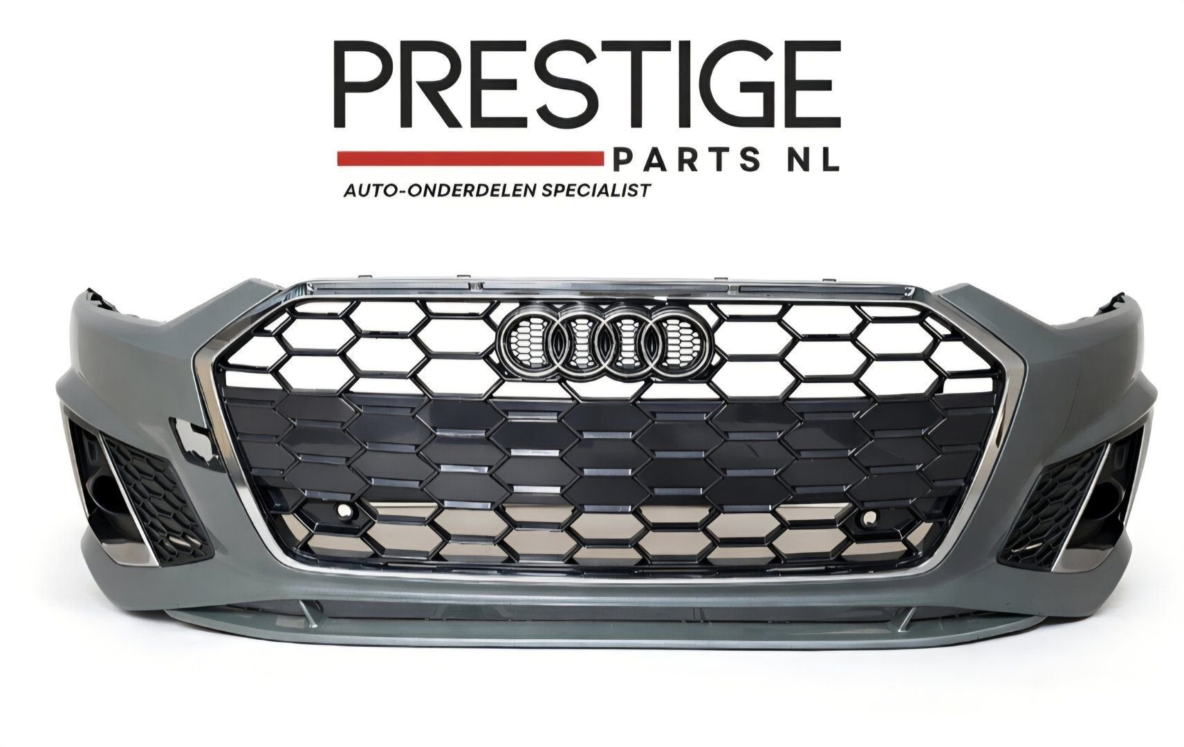 Voorbumper Audi A5 B9 F5 8W S-line S5 Facelift 8W6807065AD, Gebruikt, -, Voor, Ophalen of Verzenden