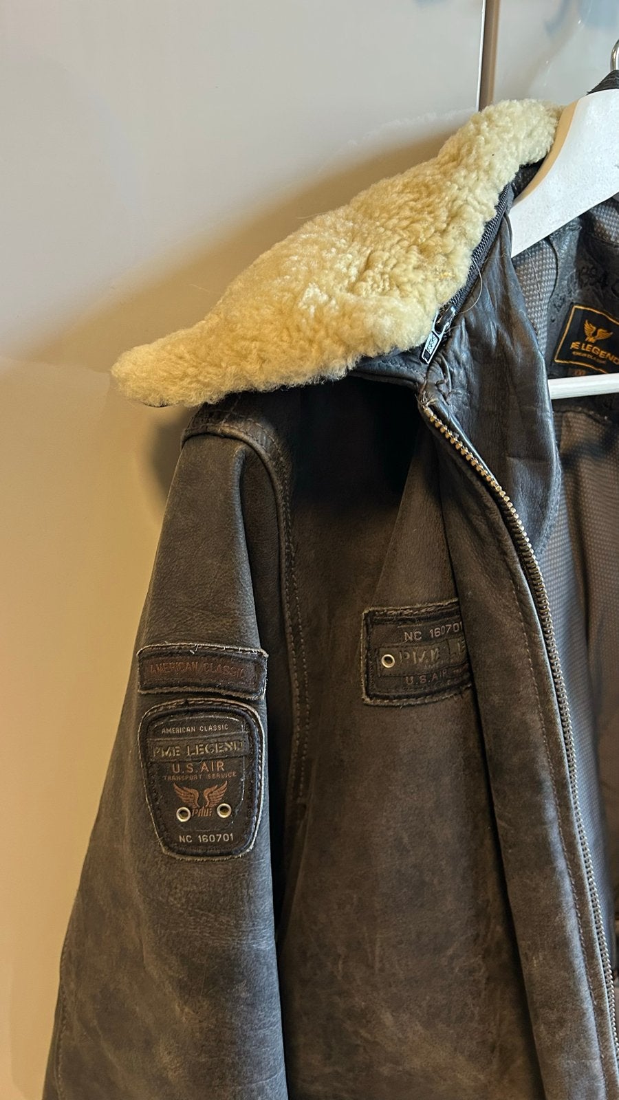 PME Legend Leren Jas - Maat XXL, Ophalen of Verzenden, Zo goed als nieuw, Overige maten, Zwart