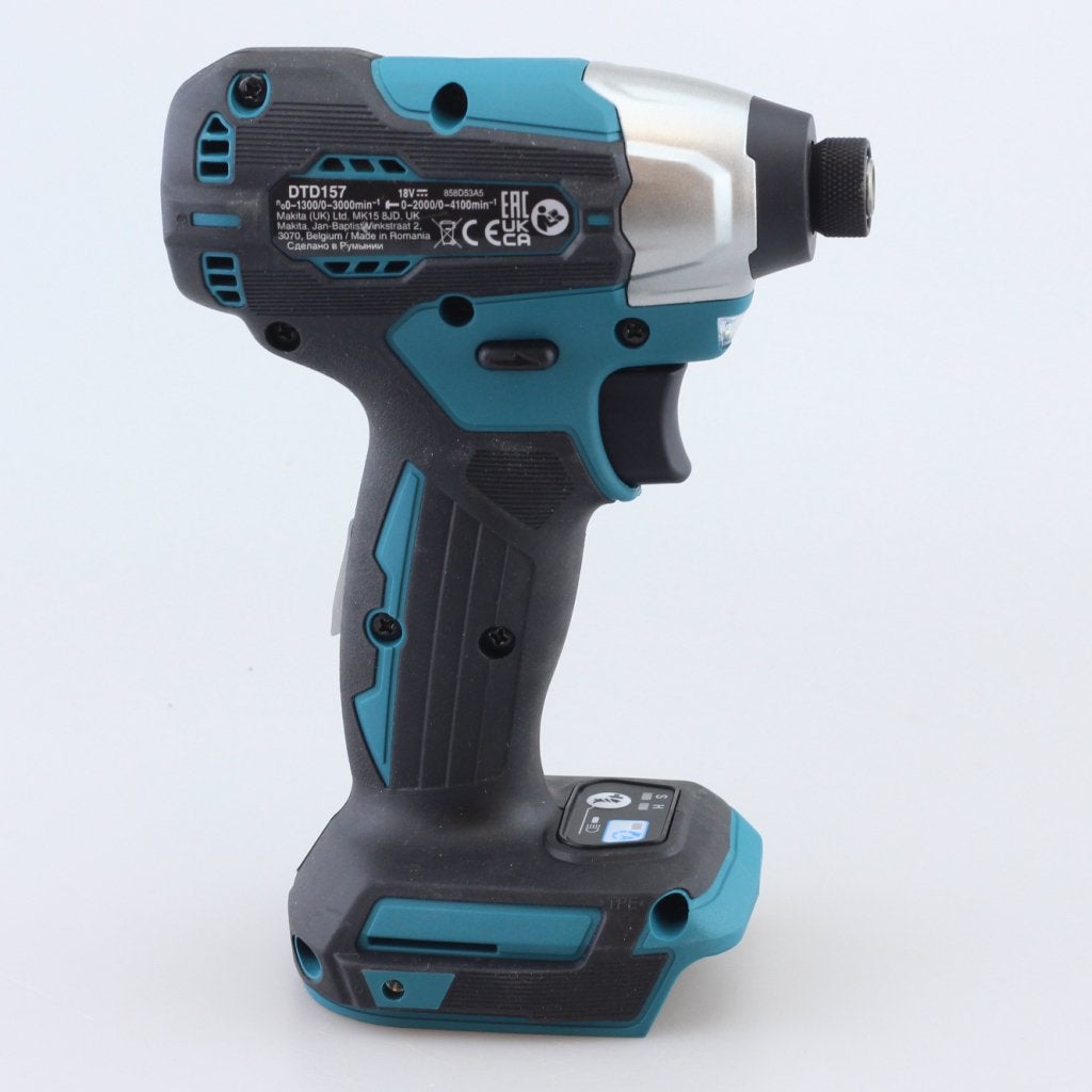 Makita DTD157 Slagschroevendraaier 2025 Body Nieuwstaat, Makita, Zo goed als nieuw, Support@makita.com, Makita Corporation, 3-11-8, Sumiyoshi-cho, 
Anjo, Aichi 446-8502
Japan