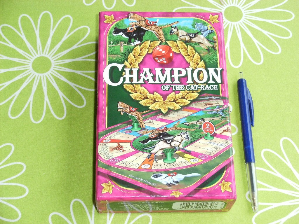 Champion of the Cat race - leerzaam spel over dit huisdier, Een of twee spelers, Ophalen of Verzenden, Zo goed als nieuw