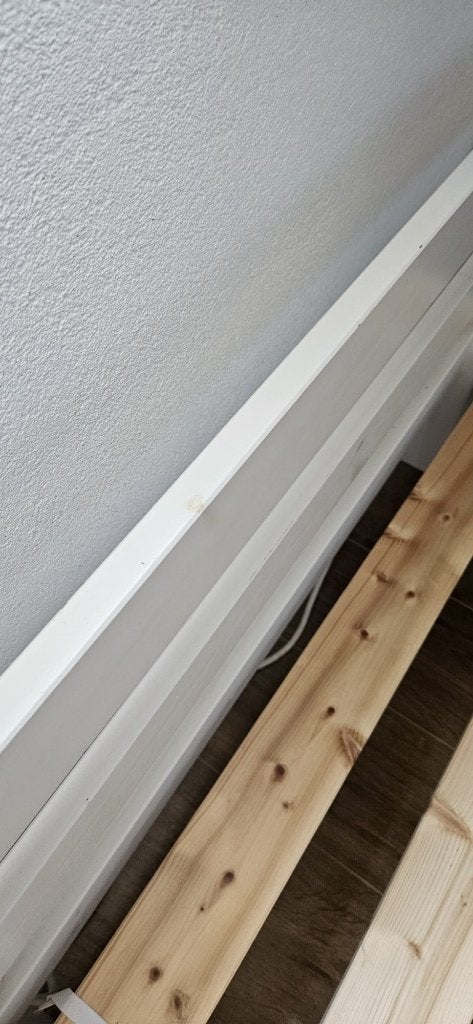 Wit 1 persoonsbed GRATIS OP TE HALEN, Huis en Inrichting, Slaapkamer | Bedden, Ophalen, Gebruikt, 90 cm, Eenpersoons