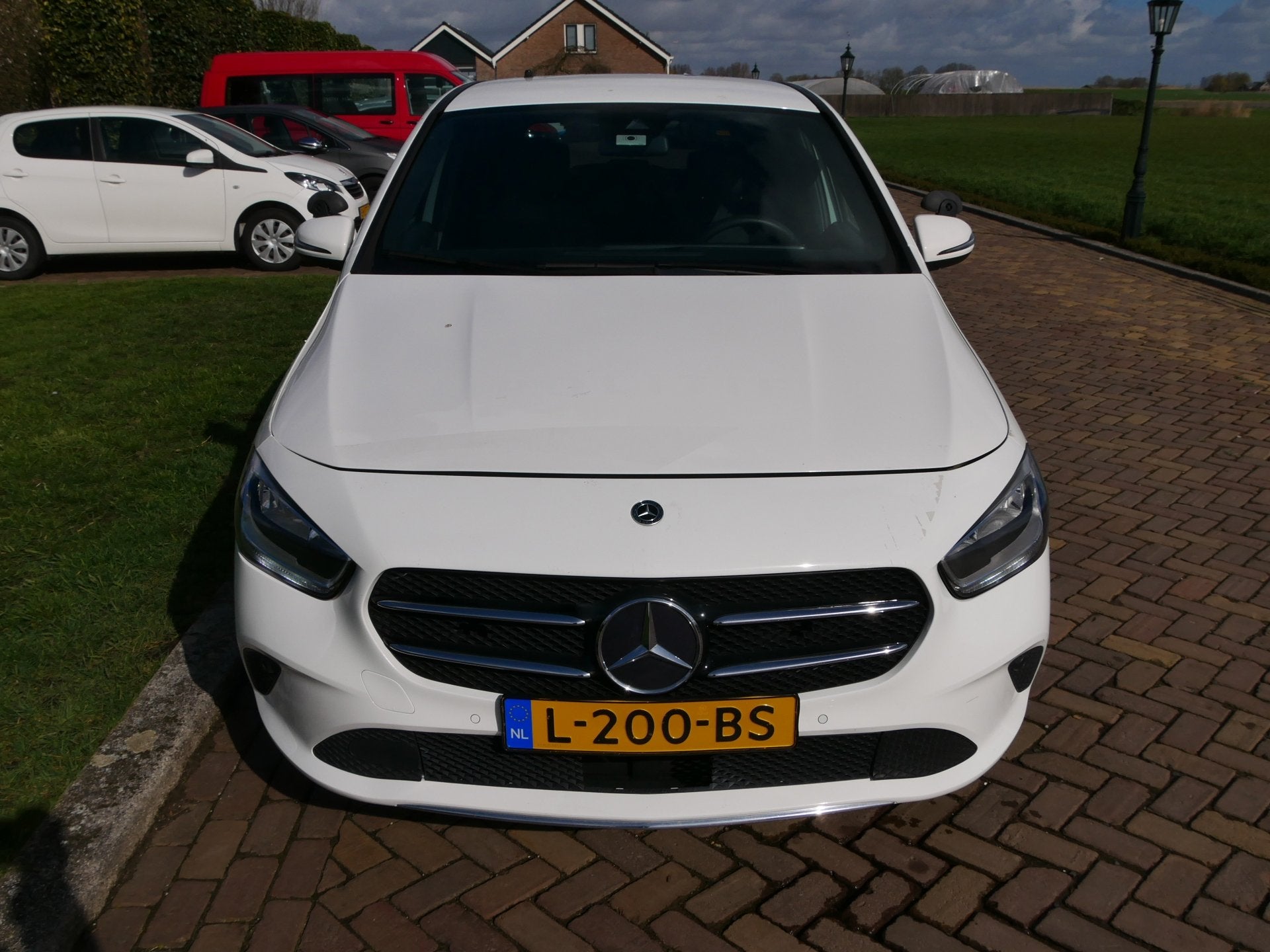 Mercedes-Benz B-klasse 200d AUT. AC CAMERA 2021 * EX POLICE, Stof, Gebruikt, 4 cilinders, 150 pk