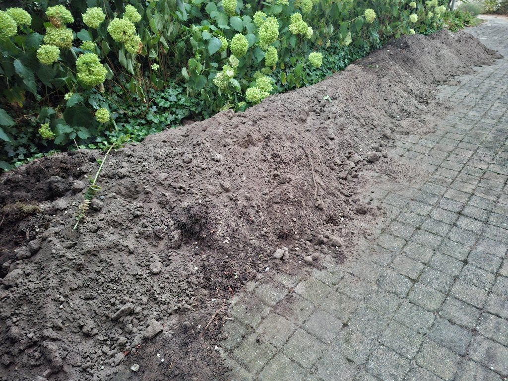 Mooie schone zwarte grond, Tuin en Terras, Zand, Ophalen, Overige typen