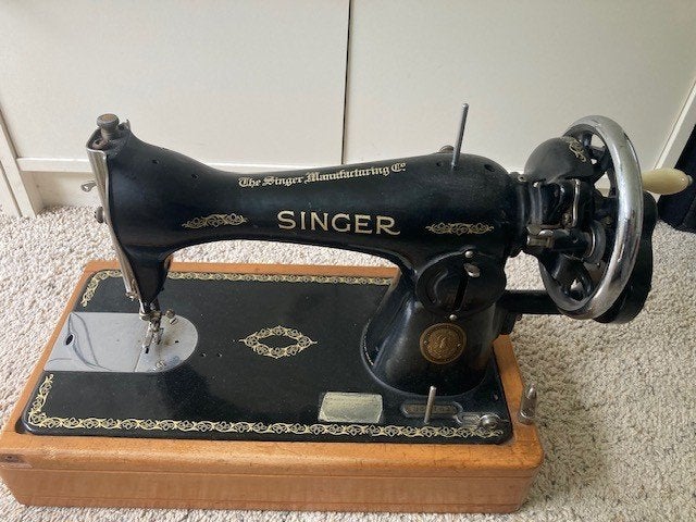 vintage Singer naaimachine, Ophalen of Verzenden