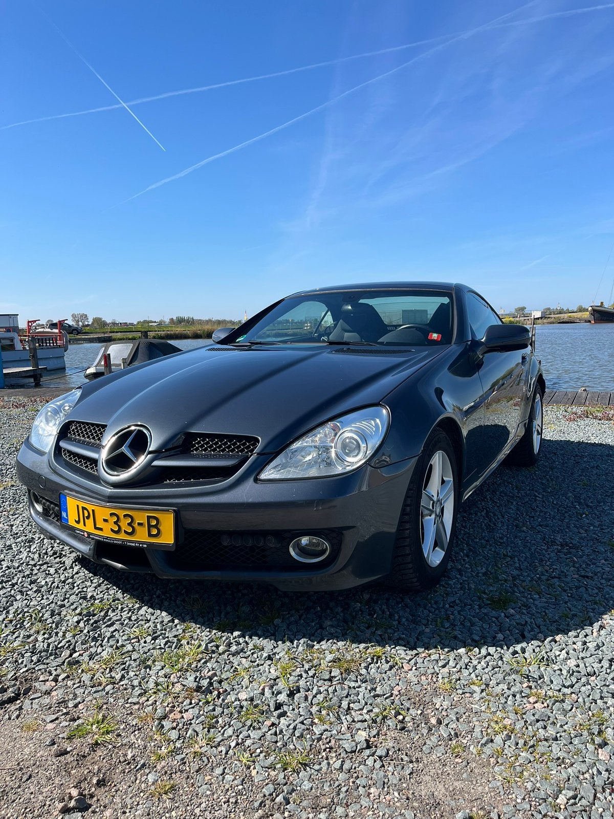 Mercedes-Benz SLK 200 (meeverhuisd uit Duitsland), Auto's, Achterwielaandrijving, 4 cilinders, Cabriolet, 1796 cc