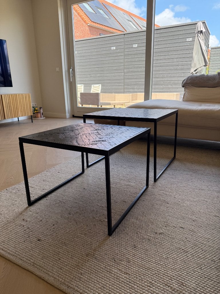 Salontafel, Huis en Inrichting, Tafels | Salontafels, Ophalen, 50 – 75, Gebruikt, 100 tot 150 cm