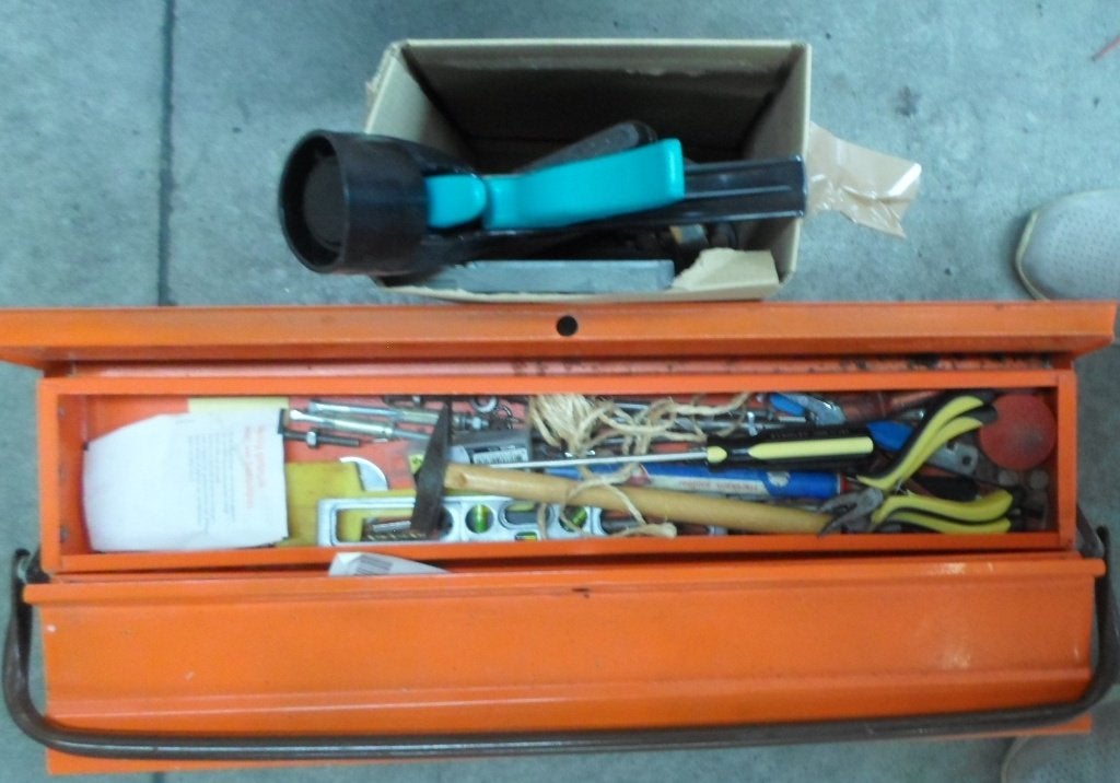 Gereedschap potpourri, Ophalen, Gebruikt