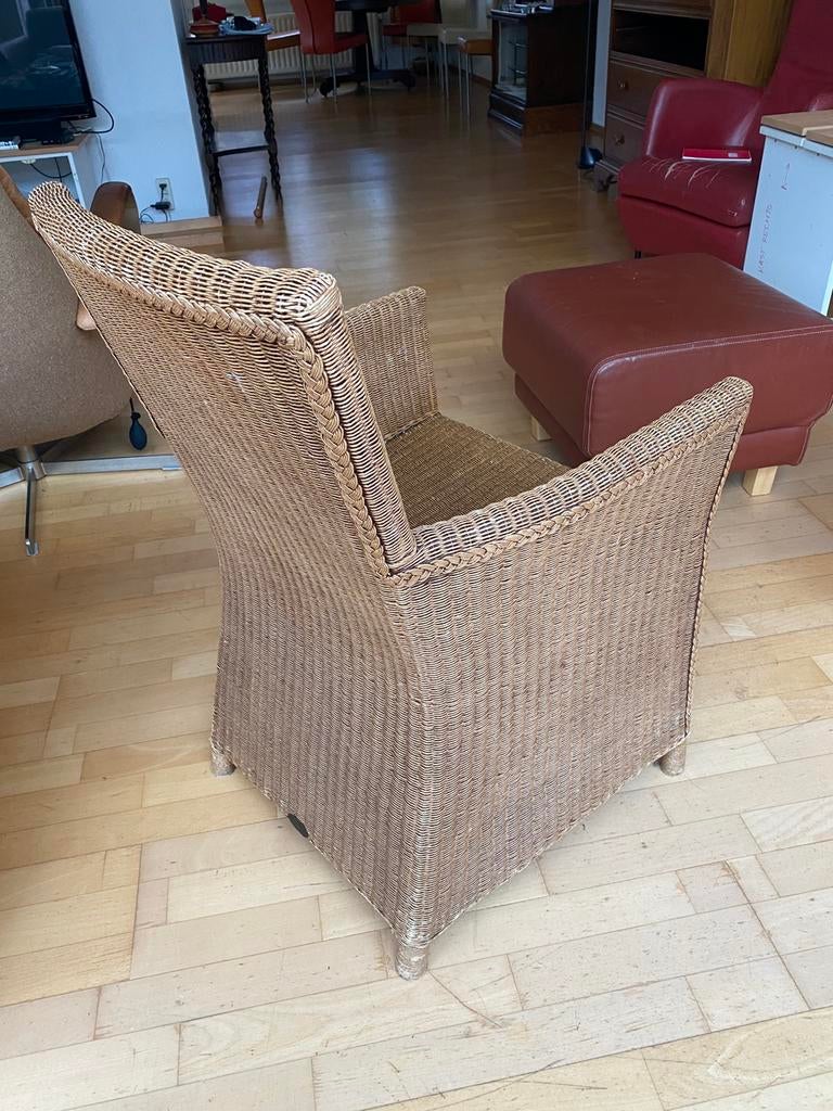 4 Yumi loom original eetkamerstoelen, Huis en Inrichting, Stoelen, Ophalen, Overige materialen, Gebruikt, Bruin