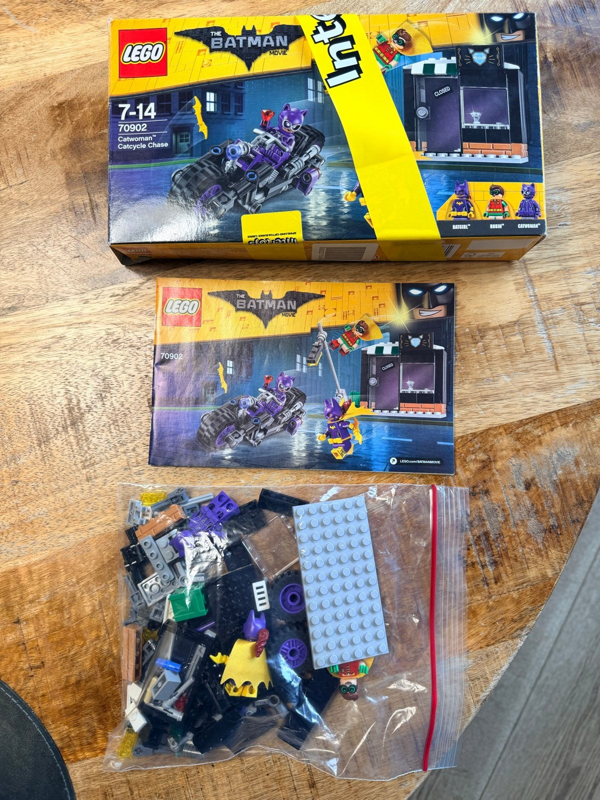 Lego Batman Movie 70902 Catwoman Catcycle Chase, Ophalen, Overige thema's, Lego, Zo goed als nieuw