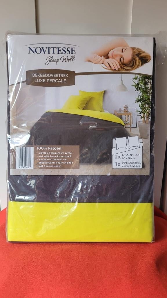 Bed sheet set Novittese, Overige materialen, Ophalen of Verzenden, Overige maten, Grijs