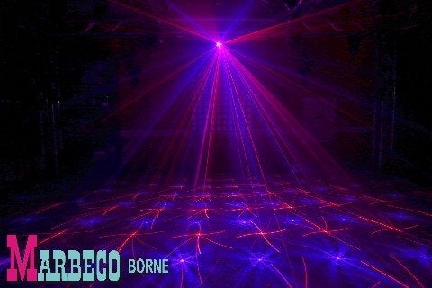 Laser, Anthe II Dubbel, RGB, DMX, Gobo, Afstandsbediening, Geluidgestuurd, Nieuw, Laser, Info@marbeco.nl