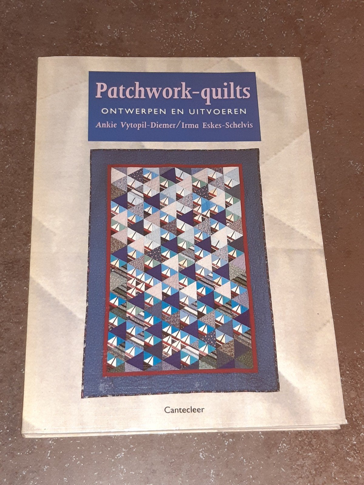 patchwork quilts ontwerpen en uitvoeren, Ophalen of Verzenden, Zo goed als nieuw, Borduren en Naaien