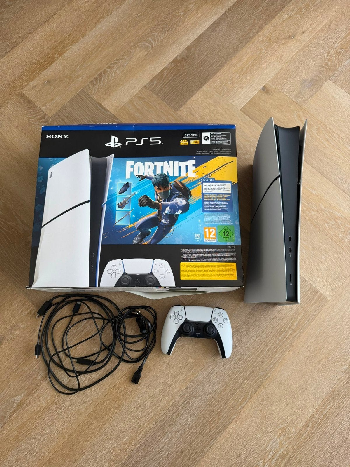 Ps5 slim digital edition compleet met doos, Ophalen, Zo goed als nieuw