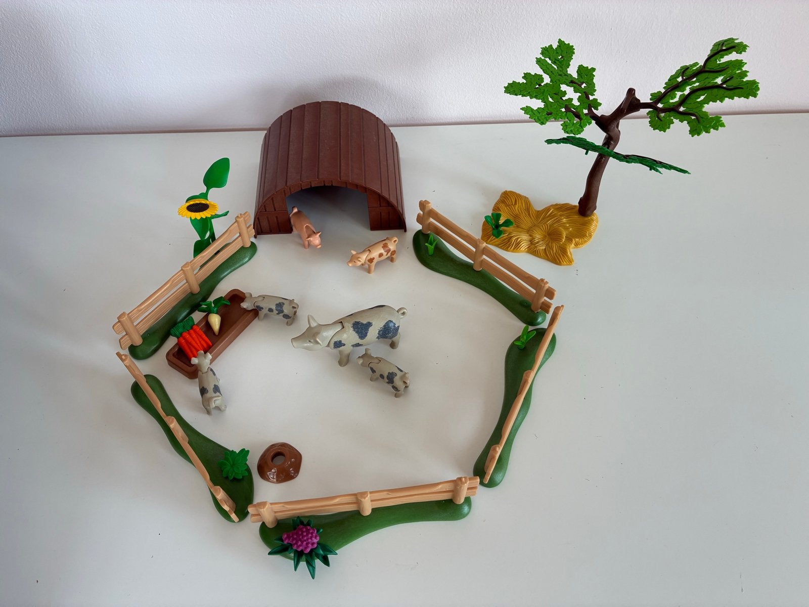 Playmobil Boerderij met Varkens en Accessoires, Ophalen of Verzenden, Zo goed als nieuw, Jongen of Meisje