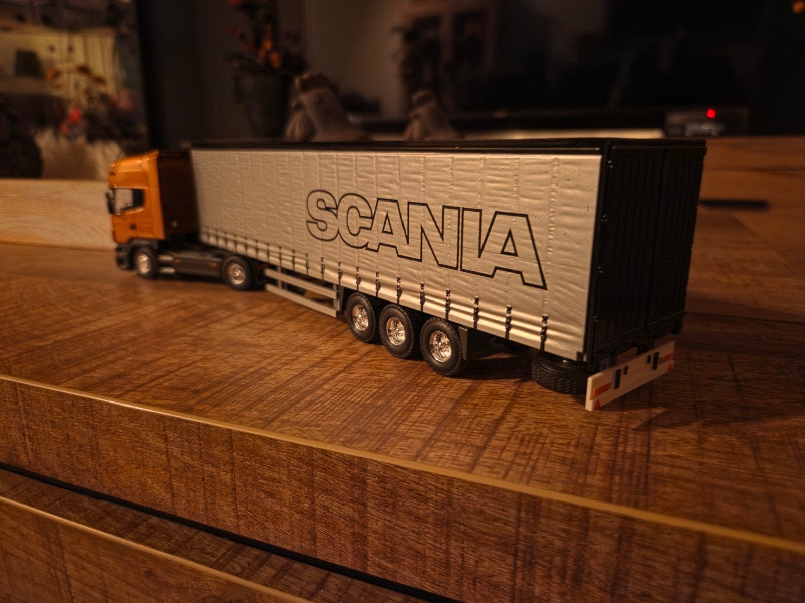 scania met schuifzeil oplegger, Nieuw, T, Tekno, Bus of Vrachtwagen