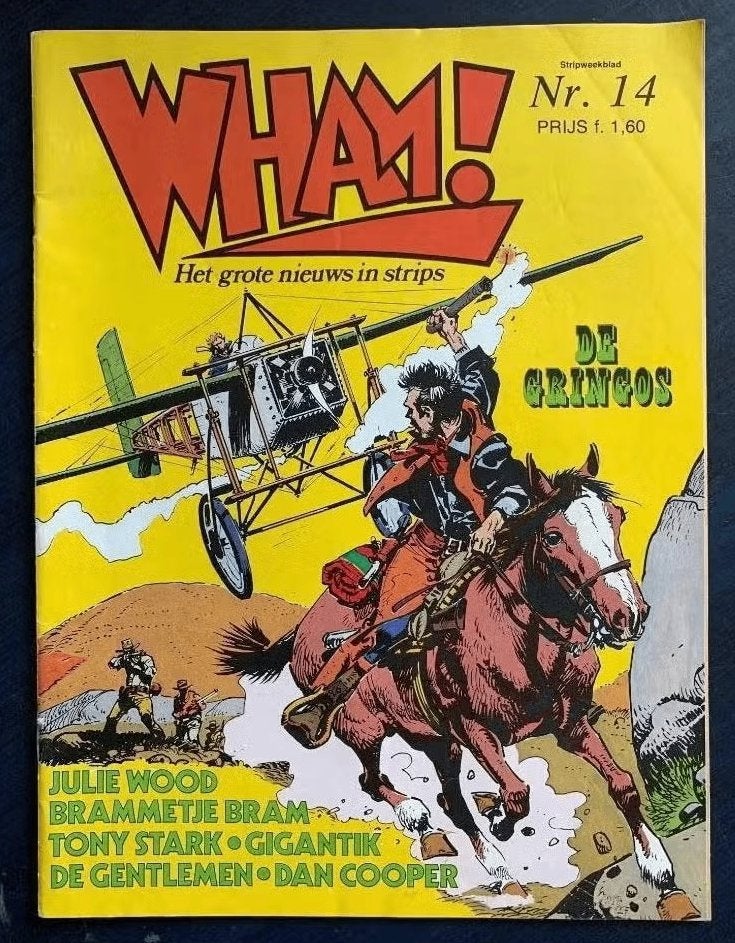 Wham! nr 14; de Gringos, het grote nieuws in strips, Eén stripboek, Ophalen of Verzenden, Zo goed als nieuw