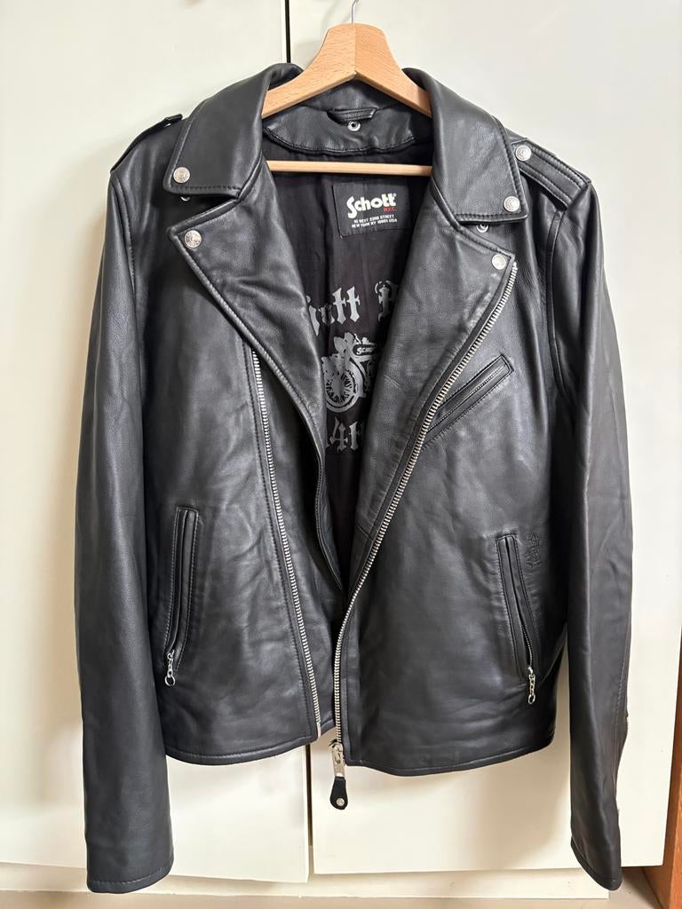 Schott NYC Klassiek Leren Motorjack - Ongedragen, Ophalen of Verzenden, Nieuw zonder kaartje, Heren, Jas | leer