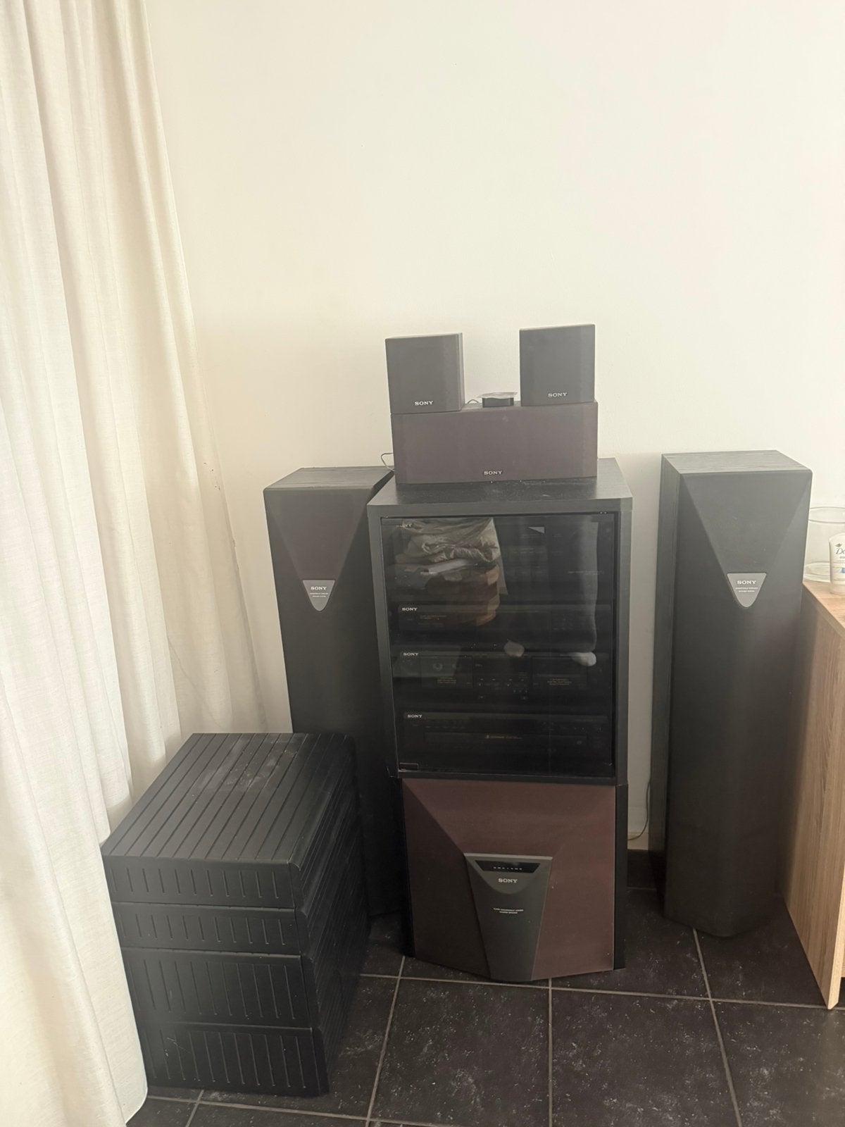 Stereo toren Sony, Audio, Tv en Foto, Stereo-sets, Ophalen of Verzenden, Gebruikt, Tuner of Radio, Sony
