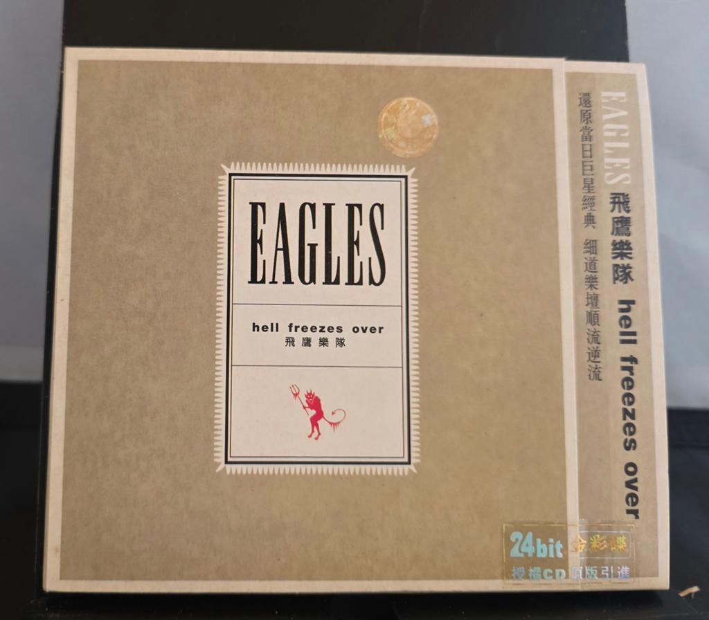 Eagles - Hell Freezes Over japan  (24-bit goudkleurige CD), Ophalen of Verzenden, 1990 - 1999, Zo goed als nieuw