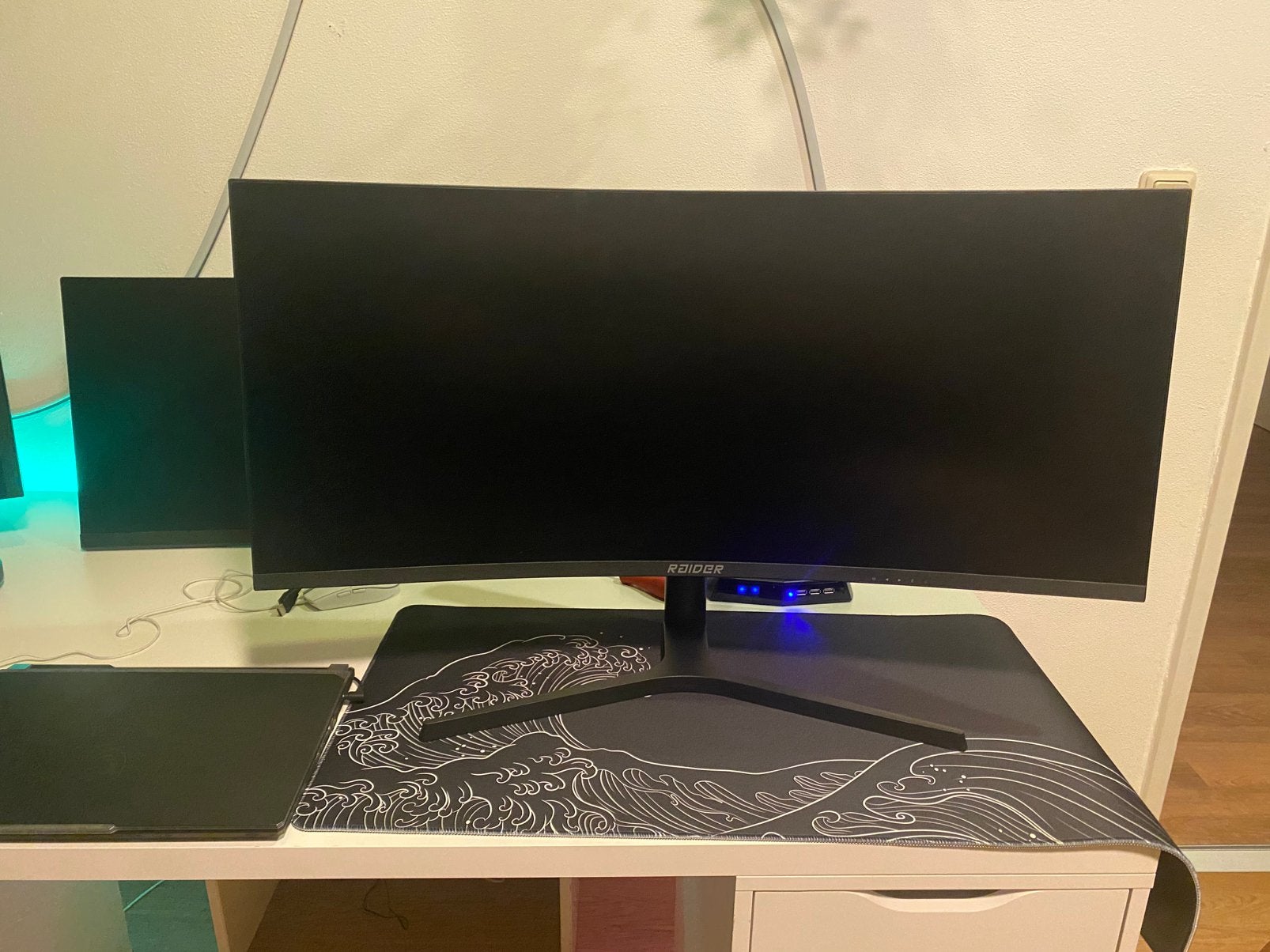 Raider monitor Nieuw staat 34 inch, Computers en Software, HDMI, IPS, Ophalen, Gaming