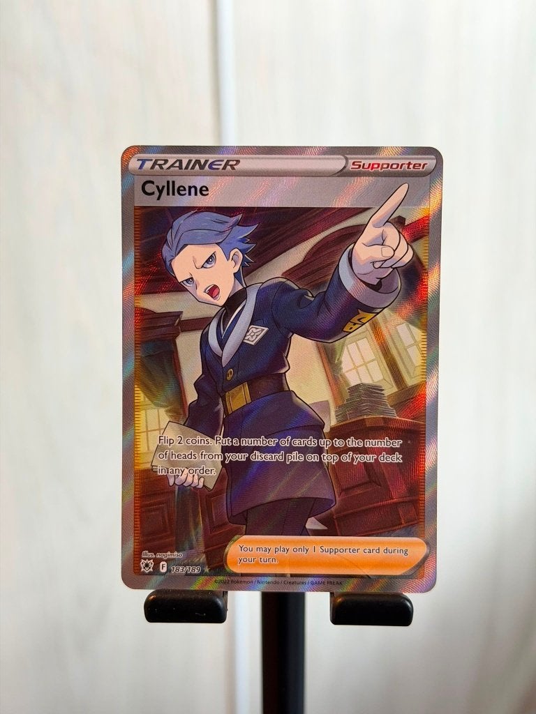 Cyllene 183/189 Full Art Astral Radiance Ultra Rare NM, Verzenden, Nieuw, Losse kaart, Foil