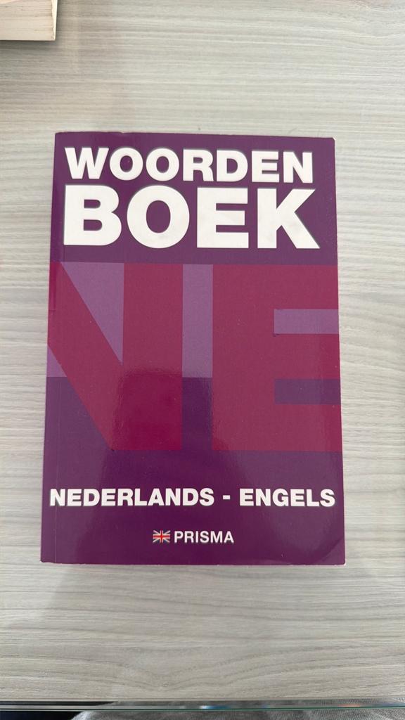 Nederlands engels woordenboek, Verzenden, Zo goed als nieuw, Prisma of Spectrum, Engels