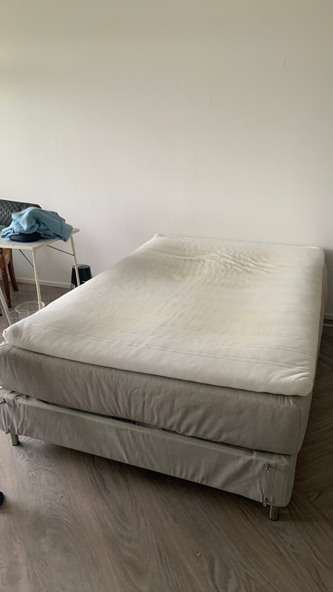 IKEA BOXSPRING 140x200, Ophalen, Gebruikt, Tweepersoons, 140 cm