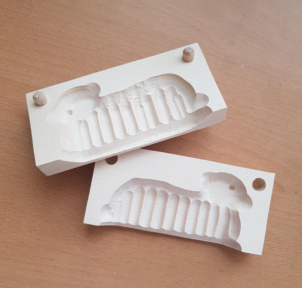 Nieuw houten boterlammetje, slechts, Overige typen, Ophalen, Nieuw, Hout