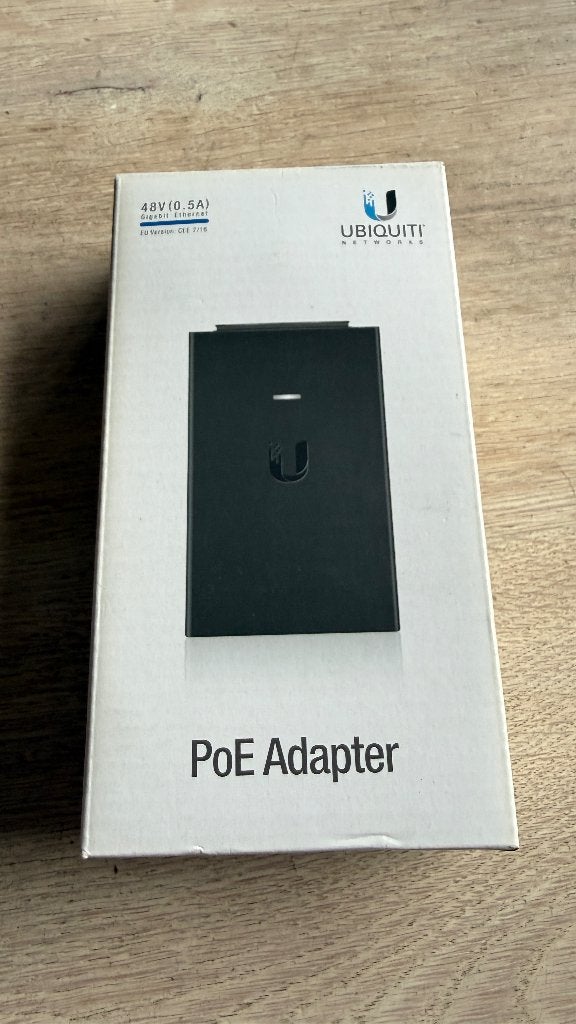 Ubiquiti UniFi PoE Adapter 48V/0.5A, nieuw in doos, 3 stuks, Ophalen, Nieuw